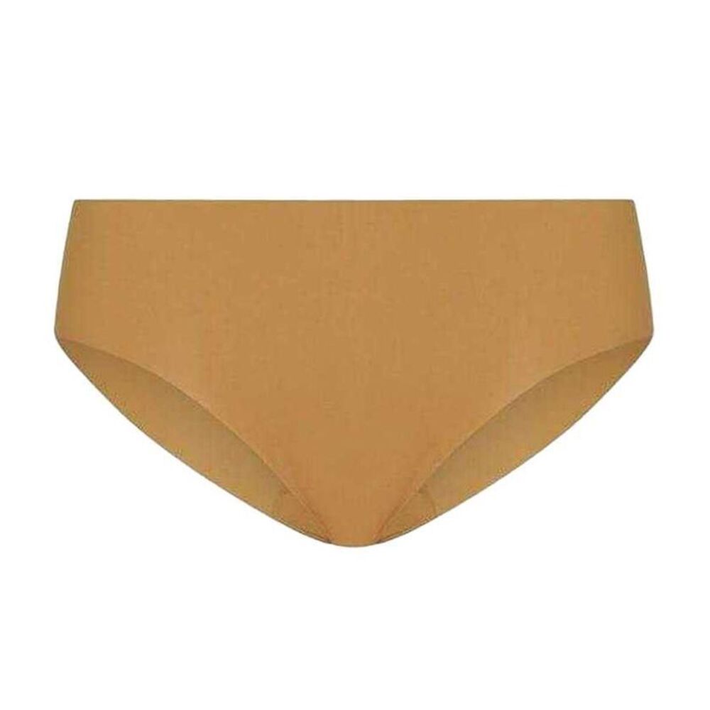 Commando Womens/Ladies Classic Plain Swim Briefs / Caramel